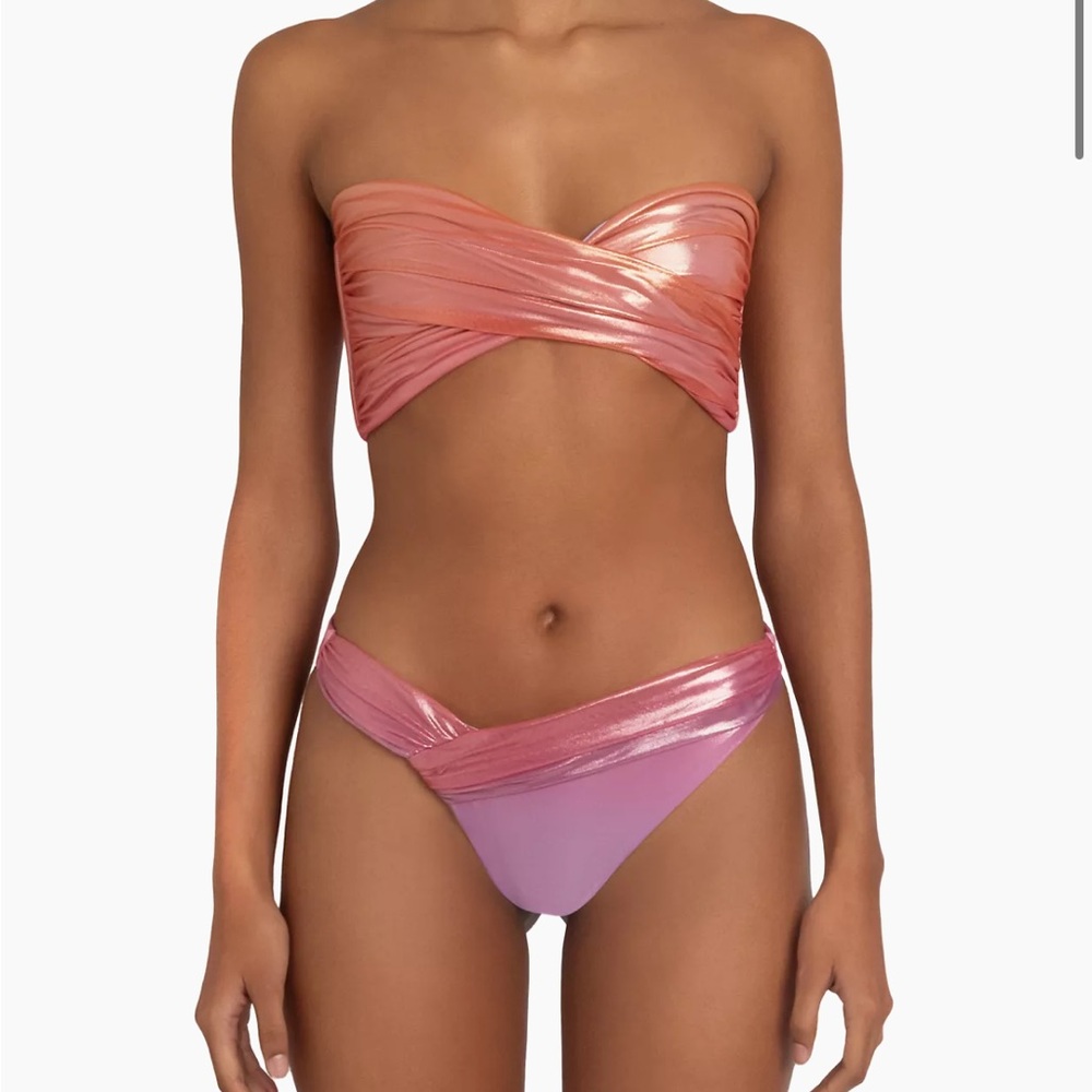 NWT Baobab Medium Pink and Purple Bikini Set
